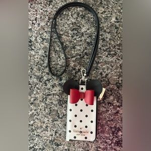 Kate Spade Minnie Lanyard White